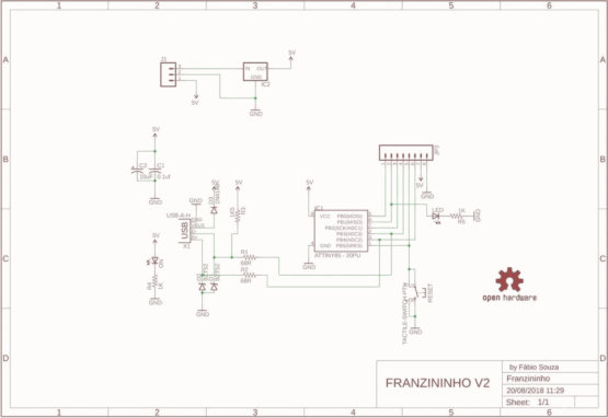Franzininho is a DIY Arduino-compatible board